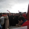 მახათას მთა. ივერიის ყოვლადწმიდა ღვთისმშობლის ხატის სახელობის ტაძრის საძირკვლის კურთხევა